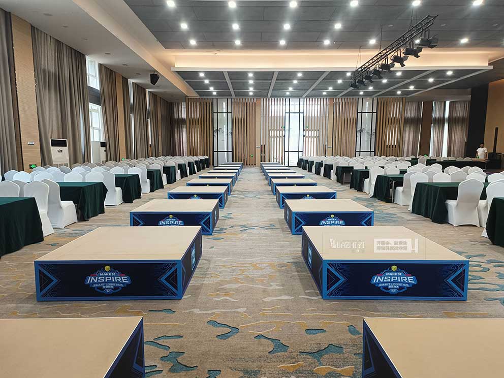 2025世界機(jī)器人大賽選拔賽由鄭州桌椅租賃布場(chǎng)